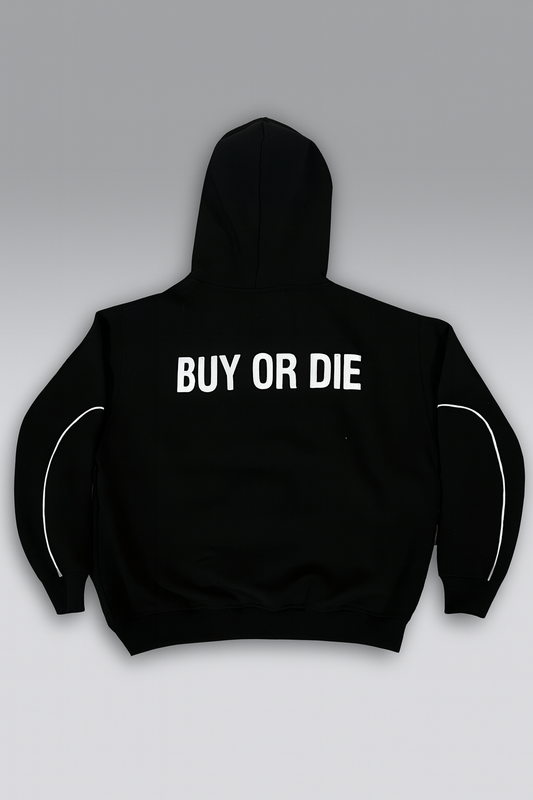 Cropped oversized hoody